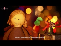 Boneca de pelúcia de fada abraçável PP algodão ursinhos adoráveis ​​brinquedo 29 x 20 cm