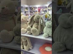 A criança do luxuoso calça o infante seguro confortável Toe Rabbit Head Shoes do bebê